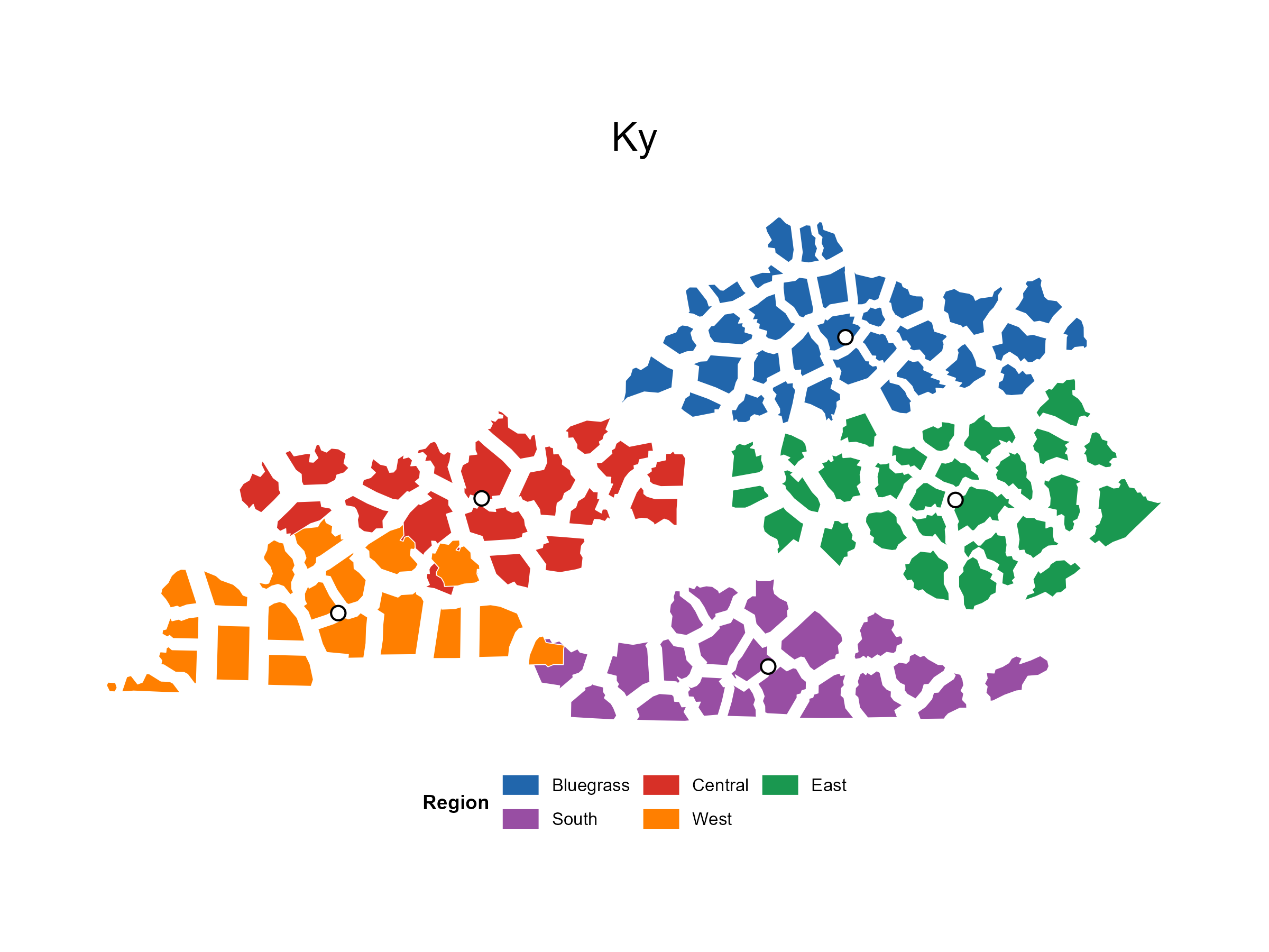 Kentucky display-offset layout