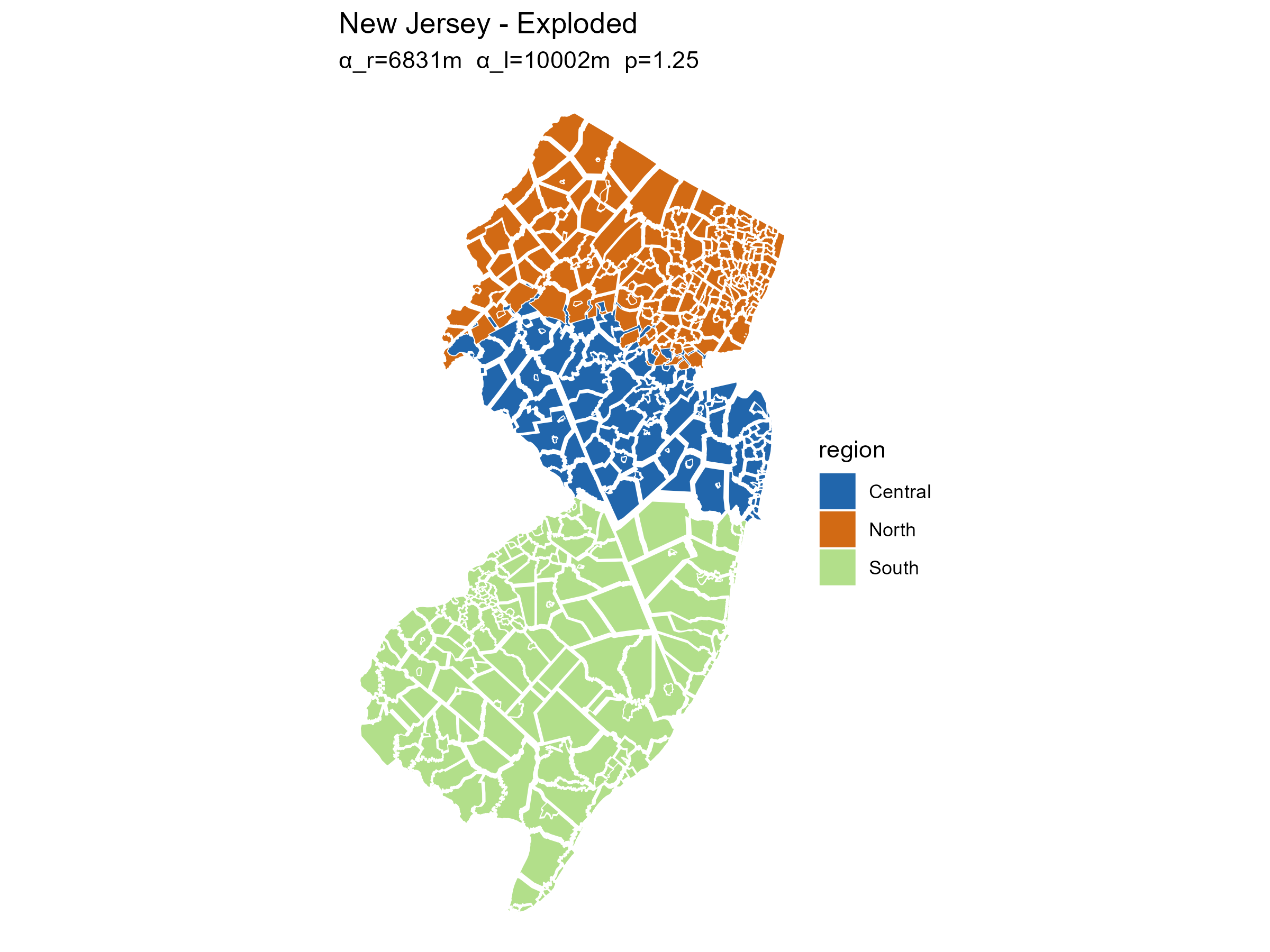 New Jersey formula-derived exploded layout